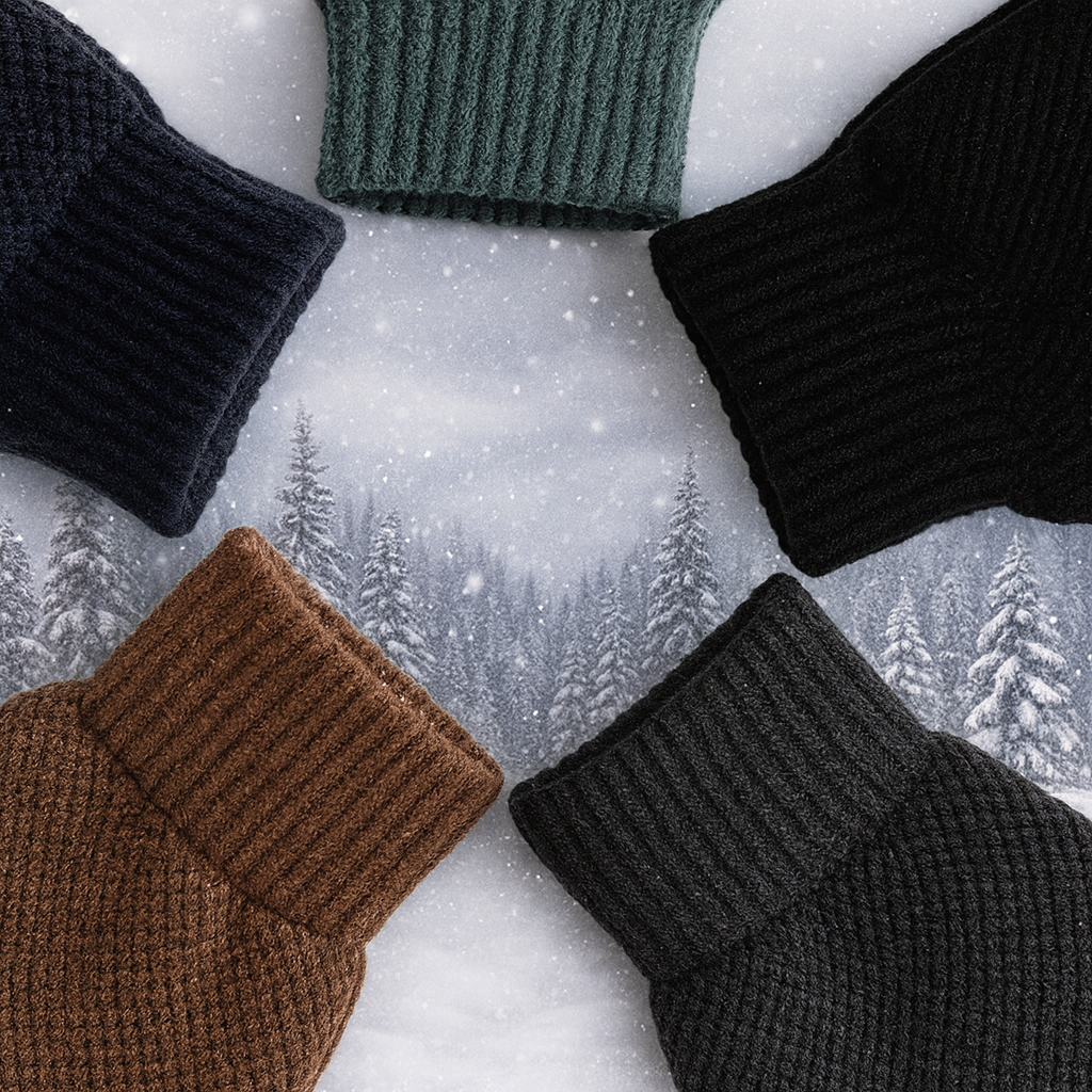 SmartKnit touchscreen winter gloves